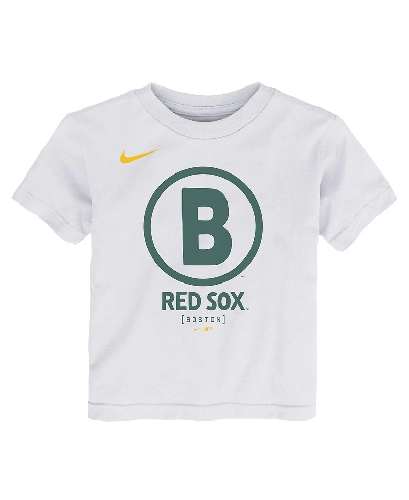 Nike Toddler White Boston Red Sox City Connect Logo T-Shirt