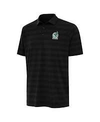 Antigua Men's Black Mexico National Team Channel Polo Shirt
