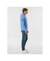 Champion Men's Light Blue Tampa Bay Rays Reverse Weave Chenille Hoodie