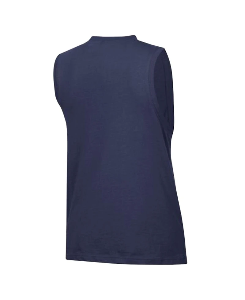 Champion Women's Navy New York Yankees Muscle Tank Top