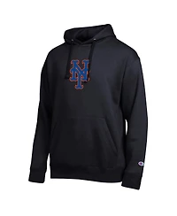 Champion Men's Black New York Mets All Star Embroidered Logo Hoodie