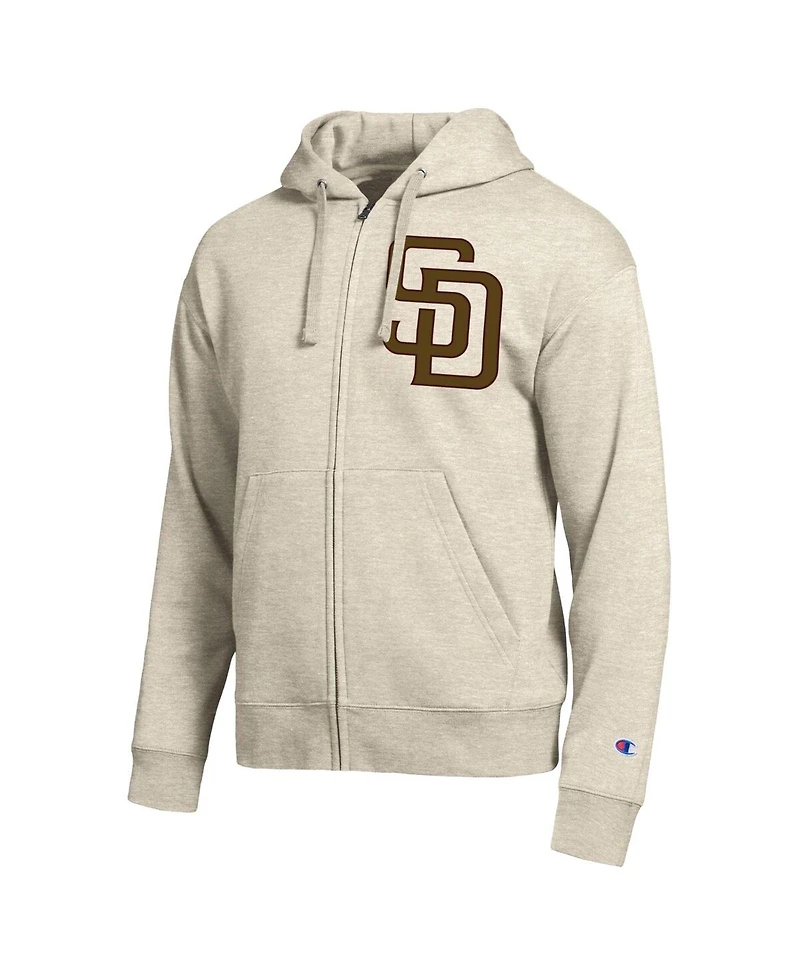 Champion Men's Sand San Diego Padres All-Star Full-Zip Hoodie