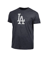 Champion Men's Heather Black Los Angeles Dodgers Tri-Blend T-Shirt