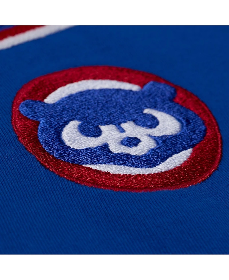 Mitchell & Ness Men's Royal Chicago Cubs Wild Pitch Ringer T-Shirt