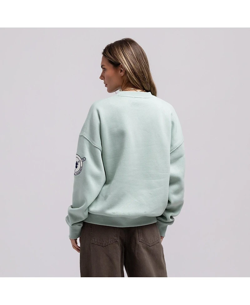 Mitchell & Ness Women's Green San Diego Padres Yacht Rock Sweatshirt