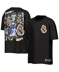 Outerstuff Men's Black Real Madrid Oversized Ransom T-Shirt