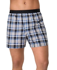 Hanes Men's Ultimate Woven Boxers, 5-Pack