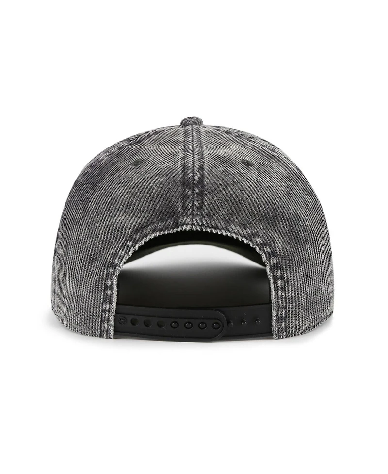 '47 Brand Men's Charcoal Los Angeles Lakers Reclaim Snow Wash Corduroy Adjustable Hitch Hat
