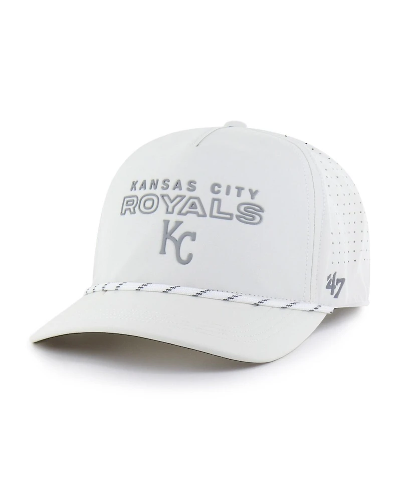 '47 Brand Men's White Kansas City Royals Forward Vault Hitch Adjustable Hat