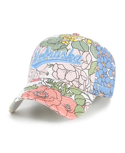 '47 Brand Women's Nebraska Huskers Florentina Clean Up Adjustable Hat