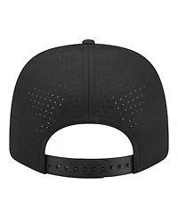 New Era Men's Black Washington Nationals Circle 9SEVENTY Adjustable Hat