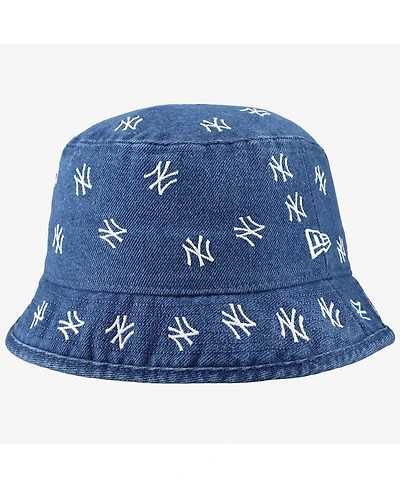 New Era Women's New York Yankees Denim Micro Bucket Hat