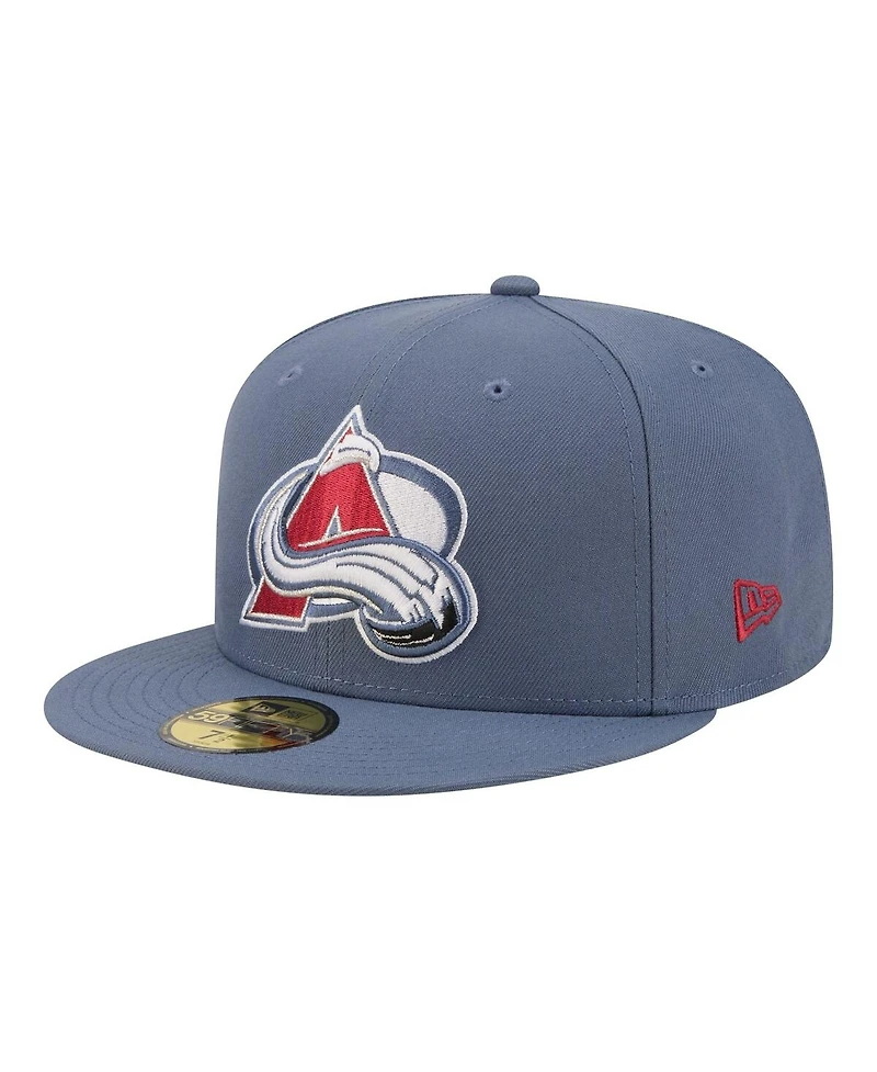 New Era Men's Gray Colorado Avalanche Zamboni 59FIFTY Fitted Hat