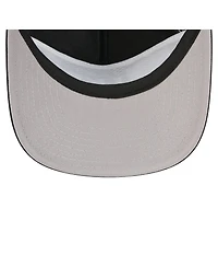 New Era Men's Black Detroit Lions Throwback Foam 19TWENTY Adjustable Hat