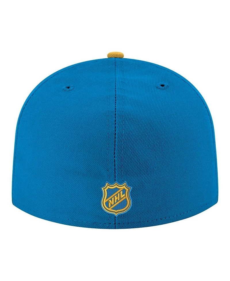 New Era Men's Blue St. Louis Blues Core Logo Two-Tone 59FIFTY Fitted Hat