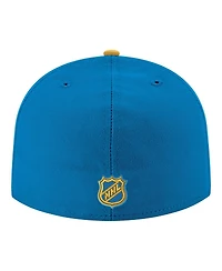New Era Men's Blue St. Louis Blues Core Logo Two-Tone 59FIFTY Fitted Hat