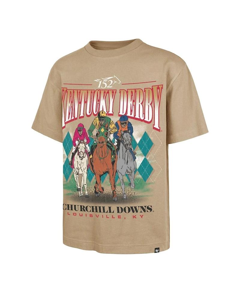 '47 Brand Men's Khaki 152nd Kentucky Derby Foundation T-Shirt