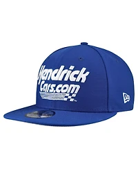 New Era Men's Blue Jr Motorsports 88 HendrickCars.com 9FIFTY Snapback Hat