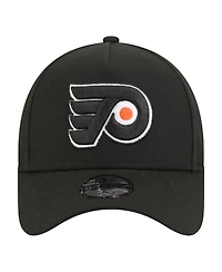 New Era Big Boys and Girls Black Philadelphia Flyers 9FORTY A-Frame Adjustable Hat