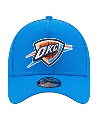 New Era Big Boys and Girls Blue Oklahoma City Thunder 9FORTY A-Frame Adjustable Hat