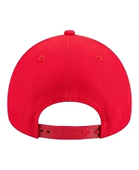 New Era Big Boys and Girls Red Houston Rockets 9FORTY A-Frame Adjustable Hat