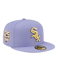 New Era Men's Light Purple Chicago White Sox Lavender Bloom 59FIFTY Fitted Hat