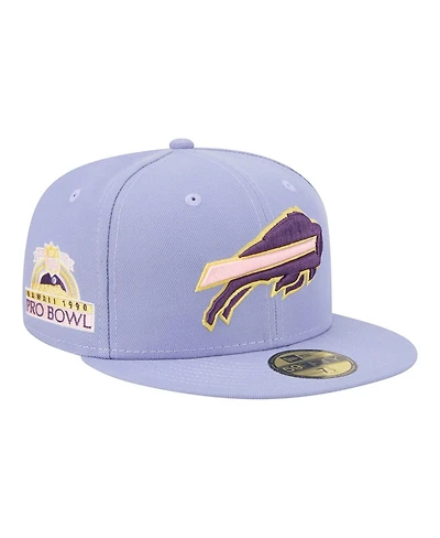 New Era Men's Light Purple Buffalo Bills Lavender Bloom 59FIFTY Fitted Hat