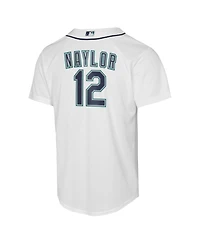 Nike Big Boys and Girls Josh Naylor White Seattle Mariners Baseline Jersey