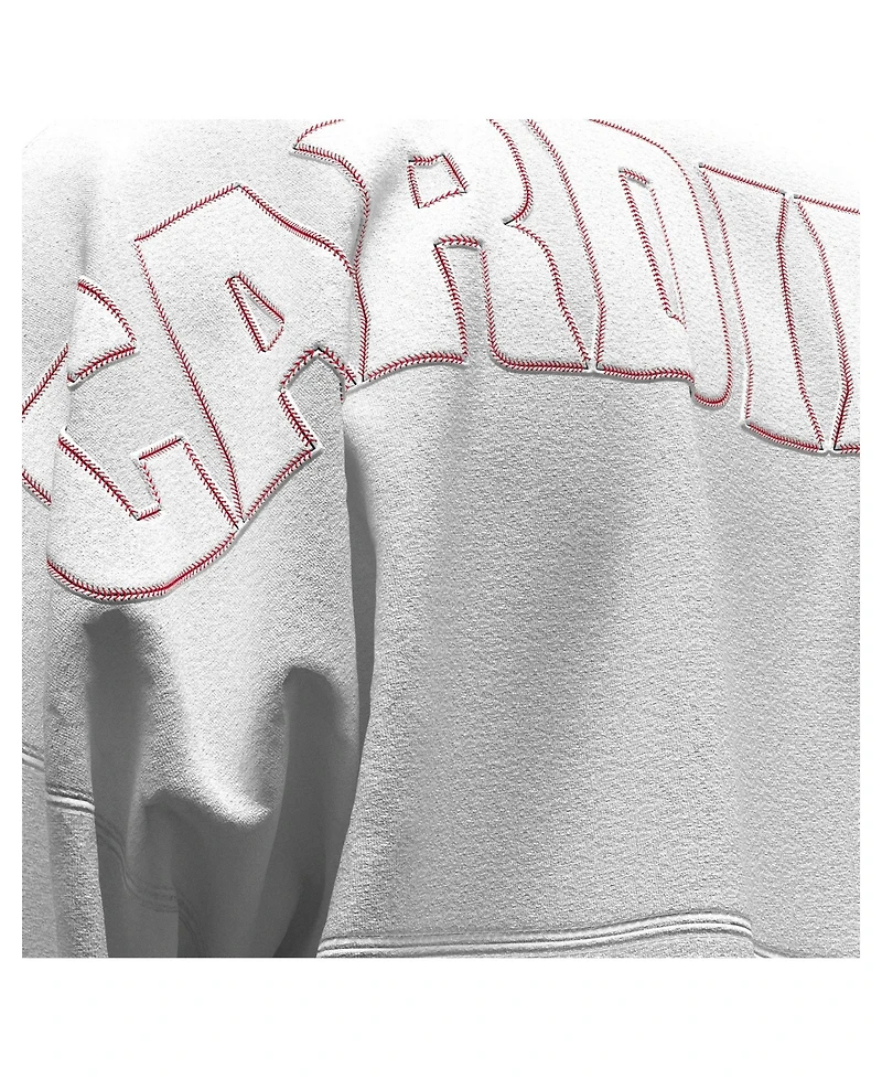 Fanatics Women's White St. Louis Cardinals Baseball Stitch Spirit Jersey Long Sleeve T-Shirt