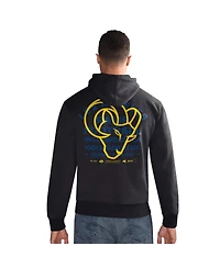 Starter Men's Black Los Angeles Rams Rookie Hoodie