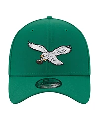 New Era Men's Kelly Green Philadelphia Eagles Core Team 39THIRTY Flex Hat