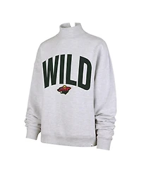 '47 Brand Women's Heather Gray Minnesota Wild Subtle Muse Sweatshirt