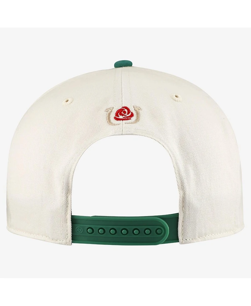 Barstool Golf x '47 Men's and Women's White Kentucky Derby They're Off Hitch Snapback Hat