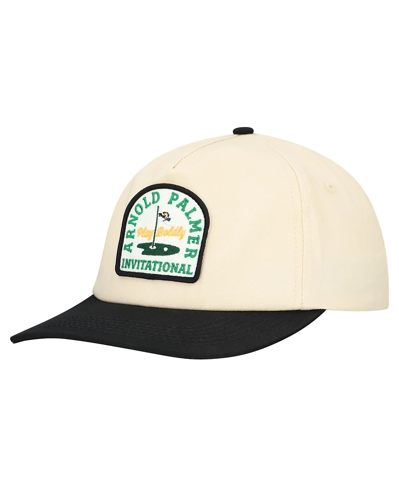 Barstool Golf Men's and Women's Cream Arnold Palmer Invitational Five-Panel Snapback Hat