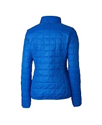 Cutter & Buck Women's Royal Los Angeles Dodgers Rainier PrimaLoft Eco Insulated Full-Zip Puffer Jacket