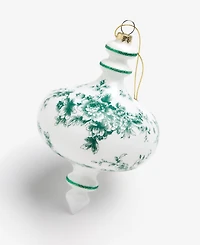 Holiday Lane Holiday Toile Drop Ornament, Macy's Exclusive
