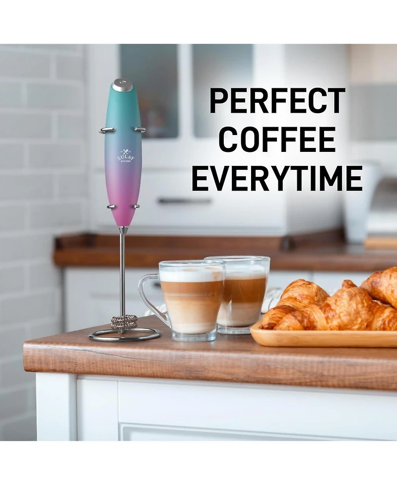 Handheld High Powered Double Whisk Milk Frother