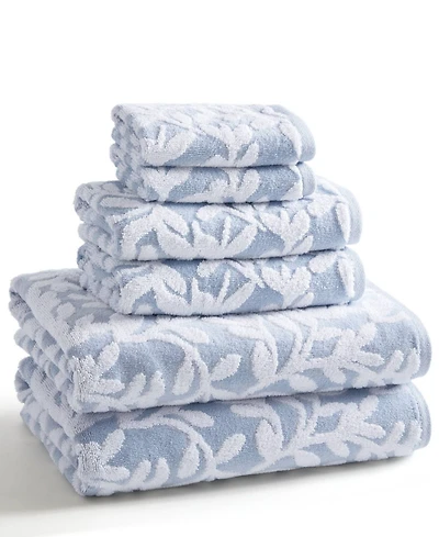 Madison Park Skyler Cotton 6-Pc. Bath Towel Set