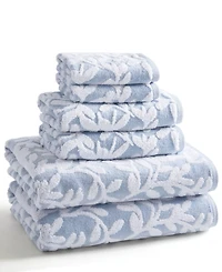 Madison Park Skyler Cotton 6-Pc. Bath Towel Set