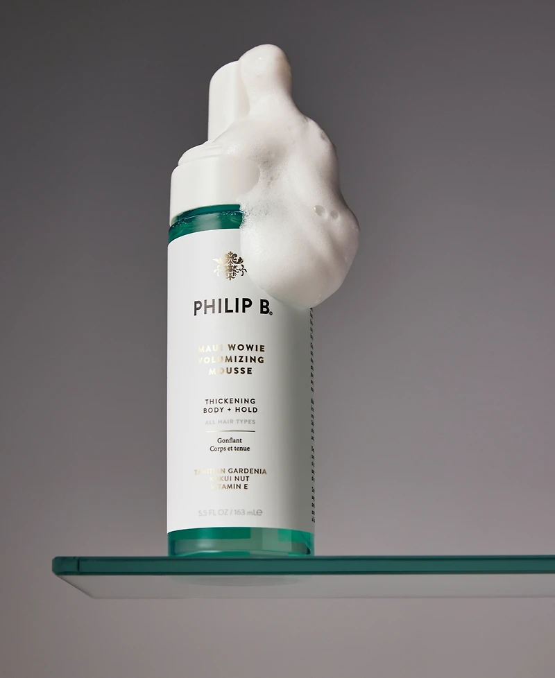 Philip B Maui Wowie Volumizing Mousse, 5.5 oz.