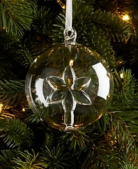 Holiday Lane Iced Delight Ball Ornament, Macy's Exclusive
