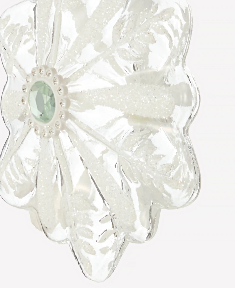 Holiday Lane Iced Delight Snowflake Ornament, Macy's Exclusive