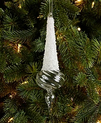 Holiday Lane Iced Delight Icicle Ornament, Macy's Exclusive