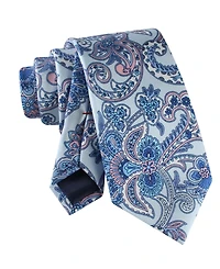 Tommy Hilfiger Men's Bright Paisley Print Classic Tie