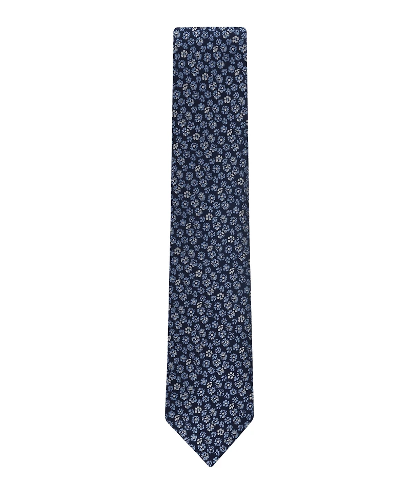 Tommy Hilfiger Men's Moss Floral Pattern Classic Tie
