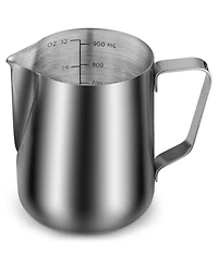 Frothing Pitcher Milk Frother Cup - Easy to Read Measurements