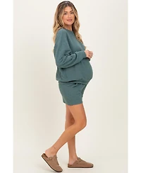 Pinkblush Maternity Jade Pullover and Shorts Set