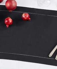 Saro Lifestyle Hemstitched Border Placemats