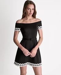 Bcbg Women's Sleeveless Mini Dress