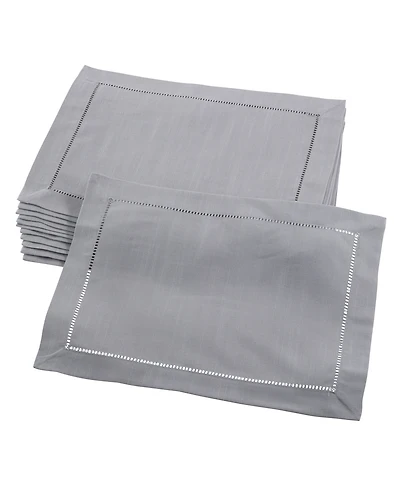 Saro Lifestyle Hemstitched Border Placemats